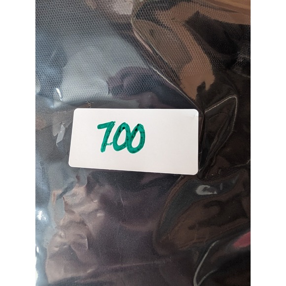 Y2K Forever 21 Dark Fairy Gothic Glam Indie Tulle Satin Bow Mini Dress Large - Picture 10 of 10